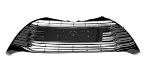 Grille de calandre centrale pour TOYOTA YARIS III phase 3, 2017-2020, pare chocs avant, noire brillante, Neuve