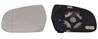 Miroir Glace rtroviseur gauche pour AUDI A3 II ph.2 SPORTBACK 2010-2012, dgivrant, asphrique