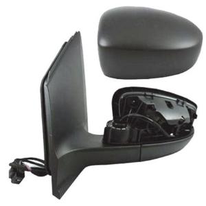 Rétroviseur extérieur gauche électrique pour SEAT MII, depuis 2012, dégivrant, noir, neuf