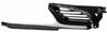 Grille de calandre droite pour RENAULT SCENIC I phase 1, 1996-1999, noire, baguette sous phare