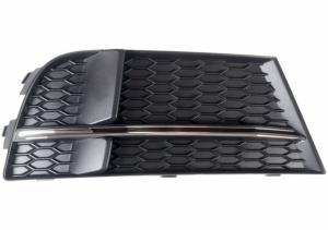 Grille de calandre droite pour AUDI A3 III phase 2 BERLINE depuis 2016 >, noire & chromée, Mod. S-LINE, Neuve