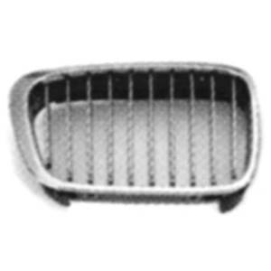 Calandre grille droite pour BMW série 3 E46 2001-2004, chromée, Neuve