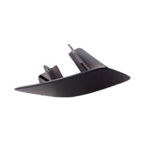 Cache-trou lave-phare droit pour BMW SÉRIE 1 F20-F21 2015-2019, noir, surface lisse, Neuf à peindre