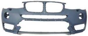 Pare chocs avant pour BMW X3 F25 2015-2017, avec trous lave-phares, Neuf à peindre