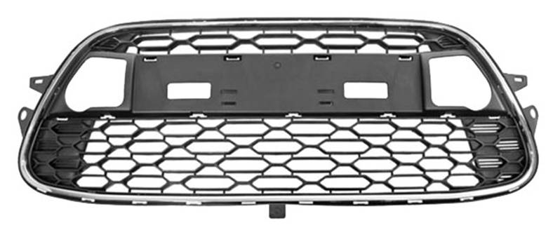 Grille de pare-chocs avant, inferieur, avec jonc chromée pour Citroën C3,  achat / vente sur Mondial Piece Carrosserie