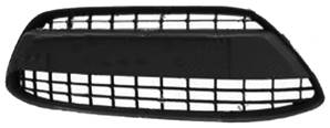 Grille de calandre centrale pour FORD FIESTA VI phase 1, 2008-2012 noire, pare chocs avant