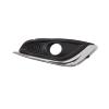 Grille gauche de Pare-chocs avant pour OPEL INSIGNIA I phase 2 2013-2016, noire, siège antibrouillard, moulure chromée, Neuve
