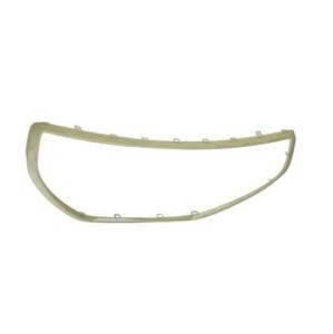 Enjoliveur grille calandre centrale pour PEUGEOT 208 ph.1, 2012-2015, à peindre, pare chocs avant