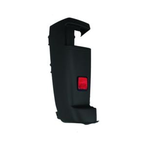 Crosse pare chocs arrière gauche pour PEUGEOT BOXER II ph.2 2014-2023, porte 270°, réflecteur