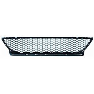 Grille de calandre inférieure pour DACIA LOGAN I phase 2, 2008-2012, noire, pare chocs avant