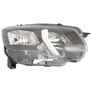 Phare Optique avant droit pour PEUGEOT RIFTER 2018-2024, H7+H1+PY21W+W21, avec moteur, Neuf