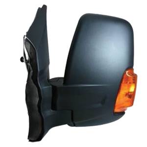 Rétroviseur gauche électrique pour FORD TRANSIT Mk8 phase 1 2014-2019 , bras court, clignotant orange (16W), dégivrant. Neuf