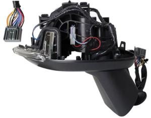 Rétroviseur droit pour VOLVO XC60 II 2017-2021, rabattable, dégivrant, avec sonde, mémoire, BLIS, sans coque et miroir, Neuf