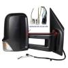 Rtroviseur droit lectrique pour MERCEDES SPRINTER III depuis 2018 (W907-W910), bras long, BLIS, dgivrant, noir, Neuf