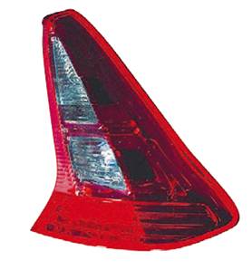 Feu arrière gauche pour CITROËN C4 I phase 2, 2008-2010, rouge/rosé, modèle coupé, Neuf