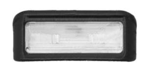 Feu éclaireur de plaque d''immatriculation arrière pour PEUGEOT EXPERT III TRAVELLER 2016-2023, gris, Mod. 2 portes, Neuf