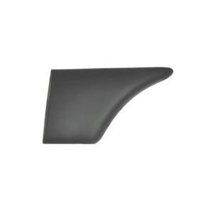 Moulure bouchon latérale sur aile arrière gauche pour CITROËN BERLINGO I phase 1, 1996-2002, Noire, hauteur 15cm, Neuve