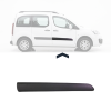 Moulure baguette lat�rale sur porte avant gauche pour CITRO�N BERLINGO II phase 3, 2015-2018, Noire, gaufr�, Neuve