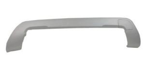 Moulure Pare chocs arrière pour DACIA DUSTER II phase 1, depuis 2018, partie centrale, sans cache crochet,Argentée, Neuve