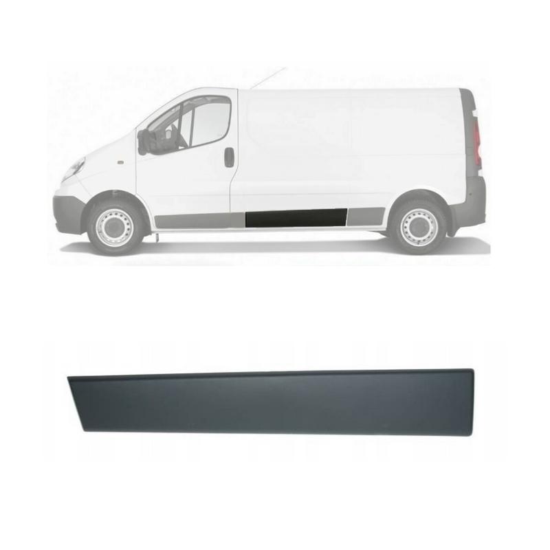 Moulure baguette centrale gauche RENAULT TRAFIC II 2006-2014, Neuve