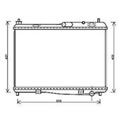 Radiateur de refroidissement moteur pour FORD B-MAX depuis 2012, OEM: 1548603, Neuf