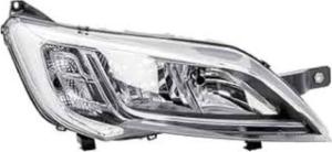 Phare Optique avant droit pour FIAT DUCATO III phase 2 depuis 2014, chromé, H7+H7, moteur, èlectrique,feu clignotant, Neuf