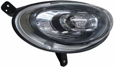 Phare Optique avant gauche pour FIAT 500X 2015-2018, P21W, inférieur, manuel, Neuf