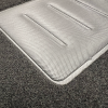 Kit 2 Tapis de sol Auto pour SMART FORTWO (W451) de 2007 à 2014, sigle SMART, moquette noire, Neuf
