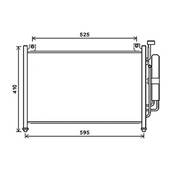 Condenseur de Climatisation pour MAZDA 2 II 2007-2014, OEM: DFY16148Z, Neuf