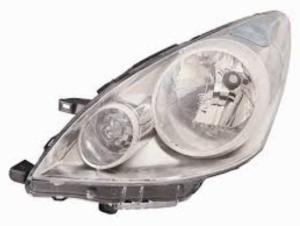 Phare gauche électrique H4 pour NISSAN NOTE depuis 2009, avec réglage électrique, Neuf