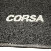 Kit 4 Tapis de sol Auto pour OPEL CORSA F depuis 2019, sigle CORSA, avec CLIPS, Neuf