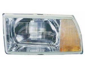 Phare optique avant gauche H4 pour CITROËN C15, 1984 à 1988, Blanc/orange Neuf