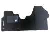 Tapis de sol Auto pour CITROËN JUMPY III  SPACE-TOURER depuis 2016, avec sigle JUMPY, moquette noire et clips, Neuf
