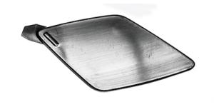Cache crochet de pare chocs avant pour VOLVO XC60 II 2017-2021, noir sans apprêt , Neuf