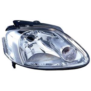 Phare Optique avant droit pour VOLKSWAGEN FOX 2005-2009, H4, électrique, (connecteur ovale), Neuf