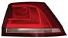 Feu arrire extrieur droit VOLKSWAGEN GOLF VII ph. 1 2012-2016, rouge/blanc, Variant SW