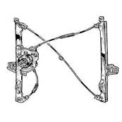 Lève vitre avant droit pour CITROËN C2 phase 1 2003-2008, manuel, Mod. 3 portes, Neuf