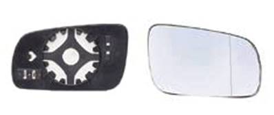 Miroir Glace rétroviseur gauche pour VOLKSWAGEN PASSAT B5 ph. 2 2000-2003, asphérique, Grand, bleu