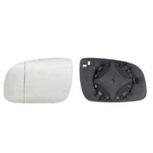 Miroir Glace rétroviseur extérieur gauche pour VOLKSWAGEN POLO III phase 2, 1999-2001, Modèle Grand, avec support de fixation, dégivrant, Neuf