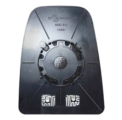 Miroir Glace rétroviseur gauche pour IVECO DAILY, 2014-2019, dégivrant, Plaque supérieure, Neuf