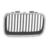 Grille radiateur avant gauche pour BMW Serie 3 E36 COUP, 1990-1993, chrome, Neuve