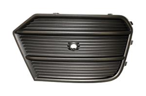 Grille calandre droite pour AUDI Q3 I phase 2, 2015-2018, trou radar, noire, pare chocs avant, Neuve