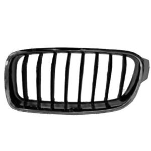 Grille de radiateur avant gauche pour BMW Serie 3 F30/F31, 2015-2018, chromée/noire, Mod. SPORT LINE, Neuve