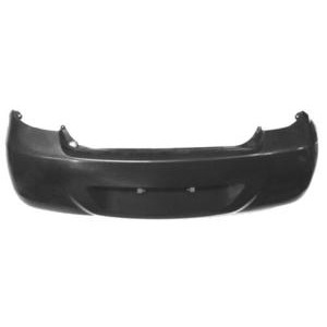 Pare choc arrière pour HYUNDAI i20 I phase 1, 2009-2012, Noir, neuf