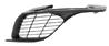 Grille de calandre gauche pour PEUGEOT 308 II phase 1, 2013-2017, noire & chromée, pare chocs avant