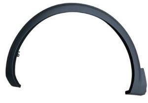 Elargisseur d'aile avant gauche pour PEUGEOT 5008 II 2017-2020, GT-LINE, noir gaufre, Neuf