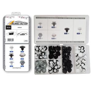 Coffret de 115 assortiments d'agrafes de panneaux de portes et moulures pour NISSAN, Neuf