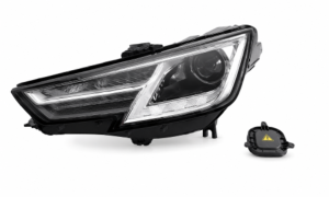 Feu avant gauche electrique pour AUDI A4 (B9) 2015-2019, XENON, HID/D5S/LED, avec moteur, Neuf