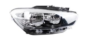 Phare optique avant droit à LED pour BMW Serie 1 F20-F21 2015-2019, H7+H7, corps noir, Neuf