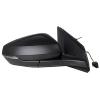Rtroviseur droit manuel pour VOLKSWAGEN POLO VI phase 1, 2017-2021, feu clignotant, noire, Neuf